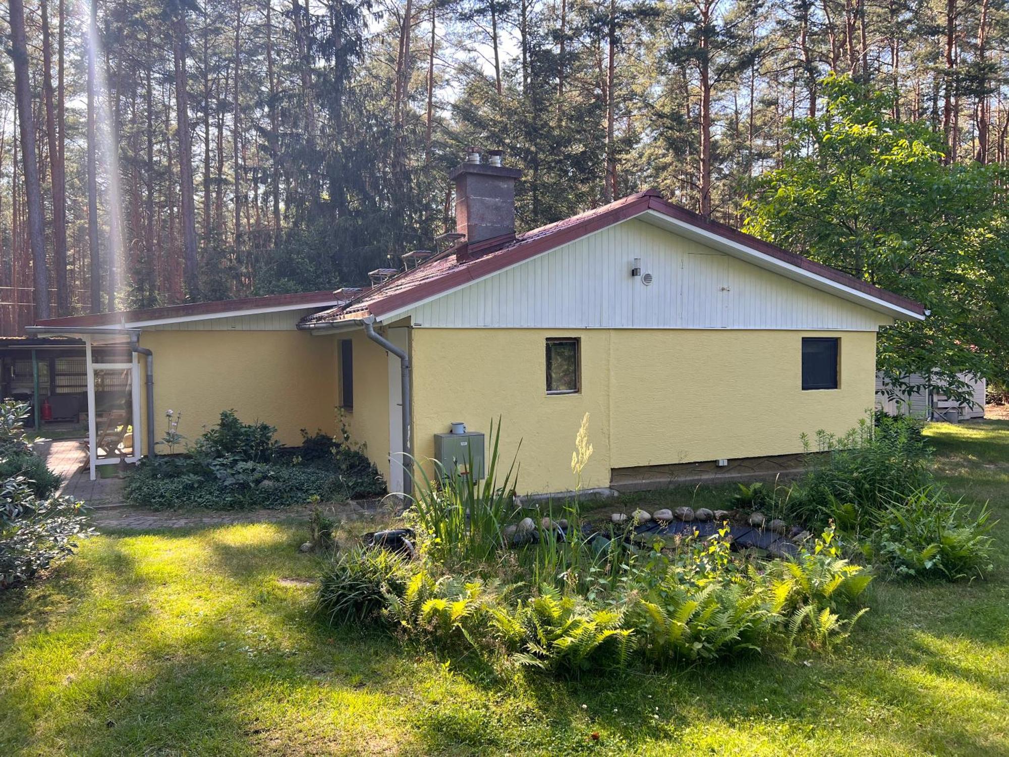 Ferienhaus Im Wald Borkwalde 외부 사진
